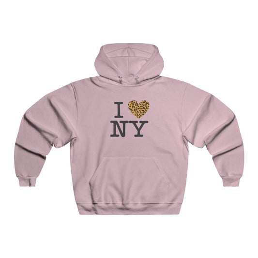 "I Heart NY" Cheetah Print Hoodie