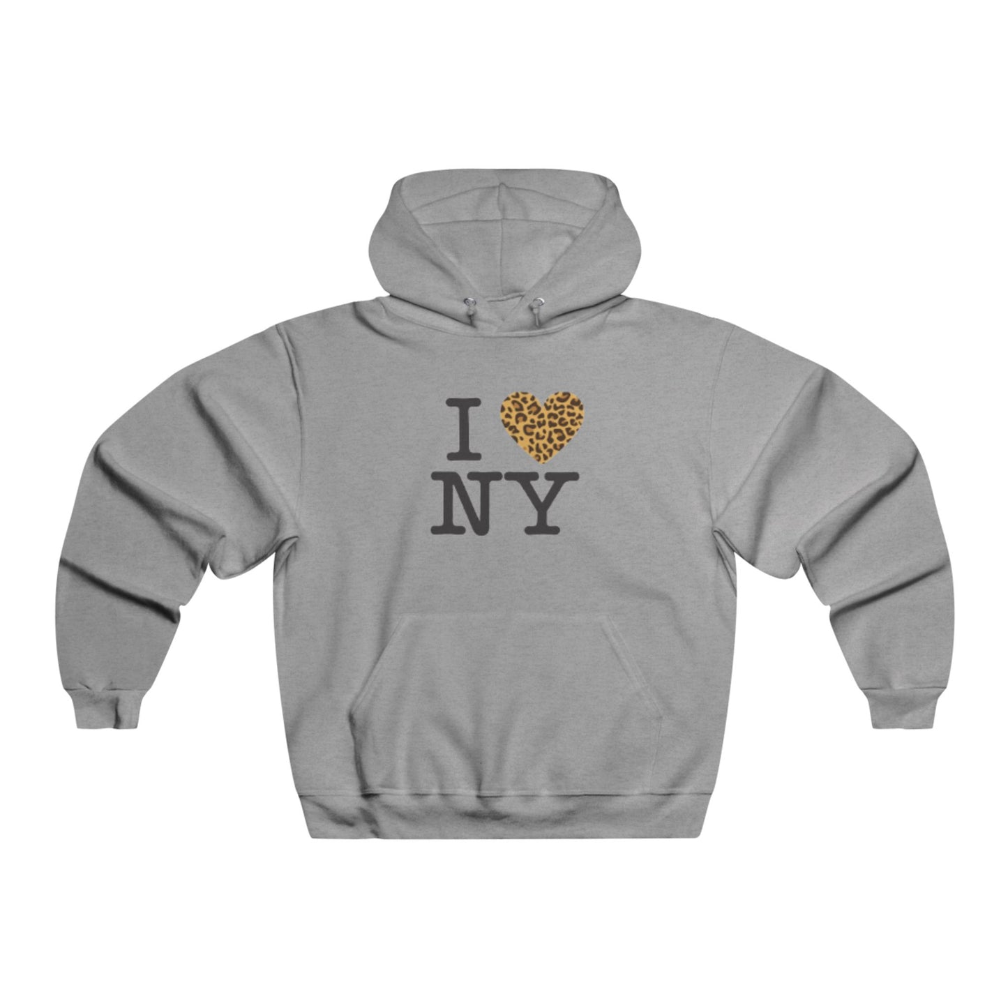 "I Heart NY" Cheetah Print Hoodie