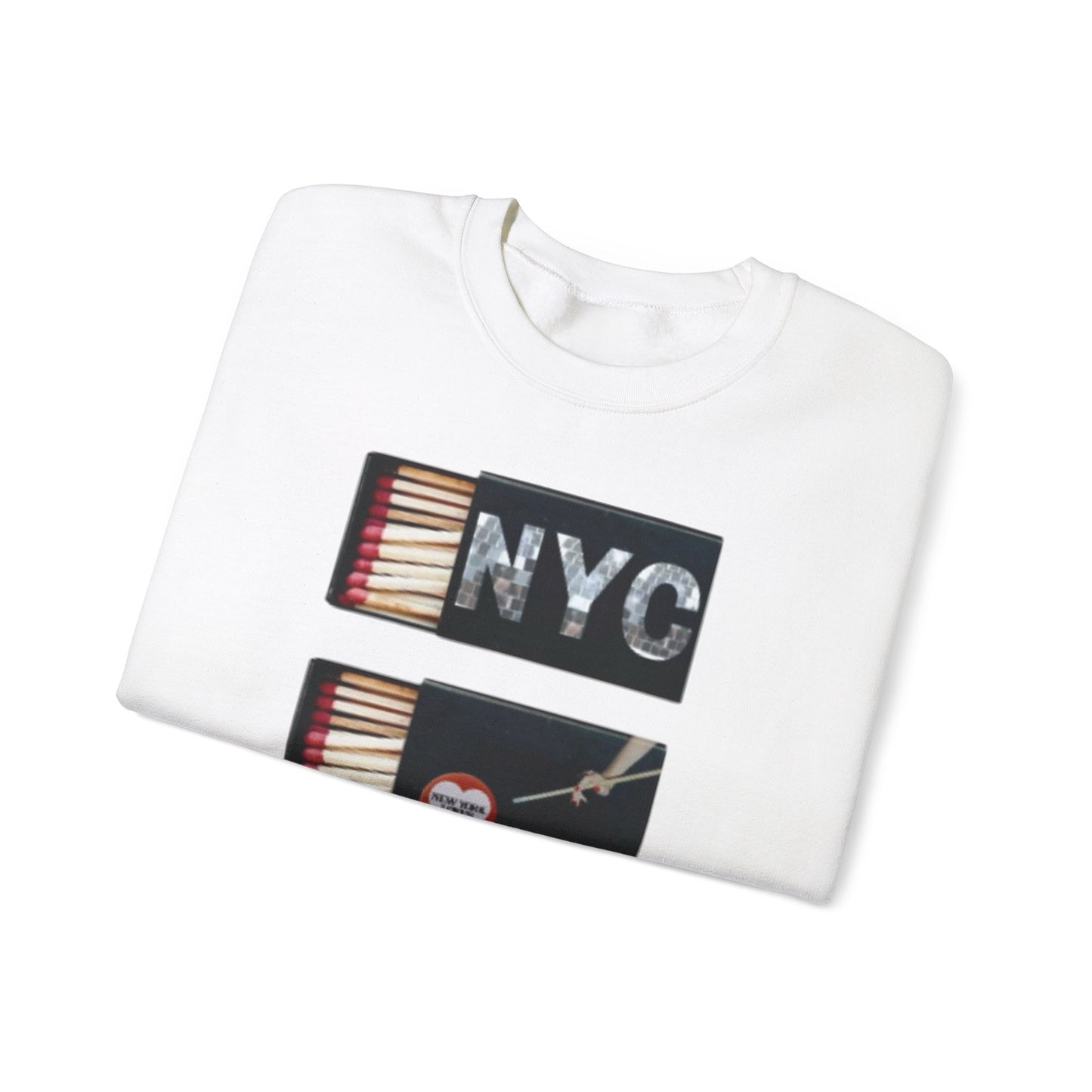 "NYC Matchbox" Crewneck Sweatshirt