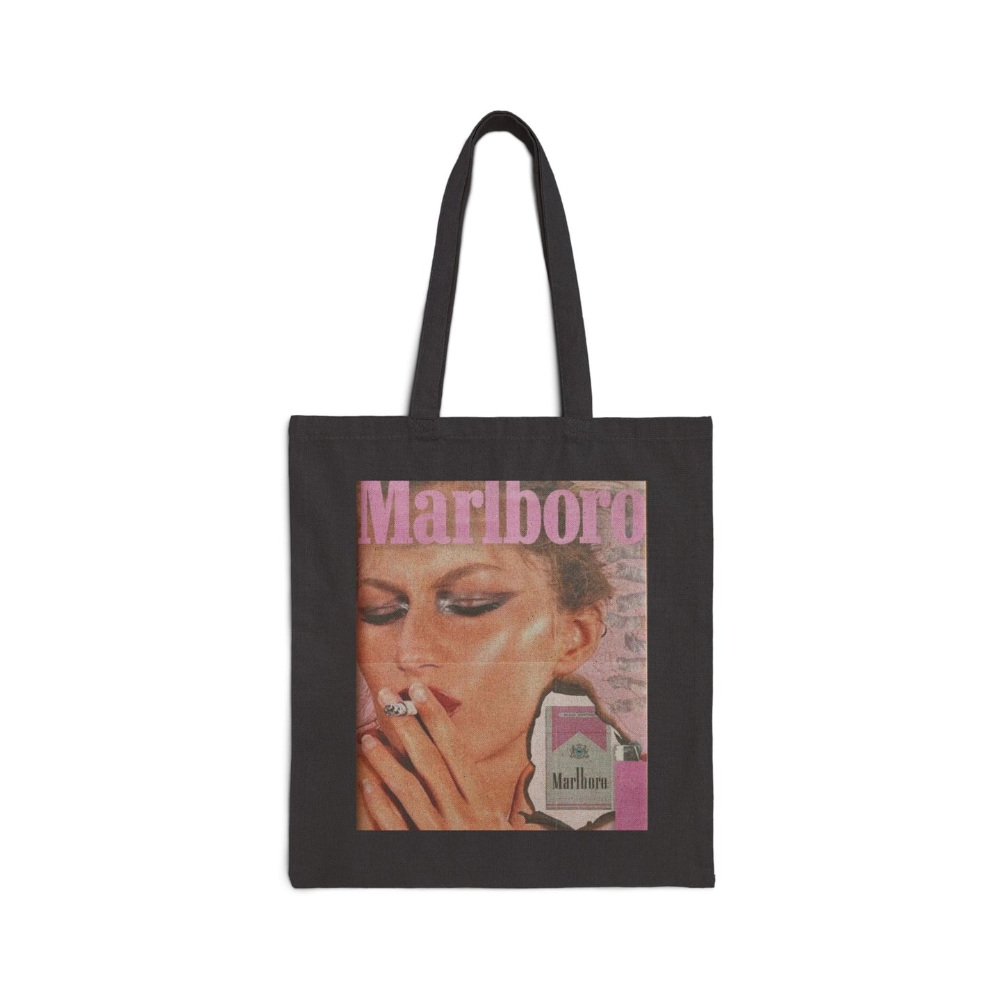 "Marlboro" Canvas Tote Bag